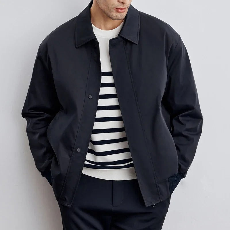 Men’s Korean Fashion Turndown Collar Jacket