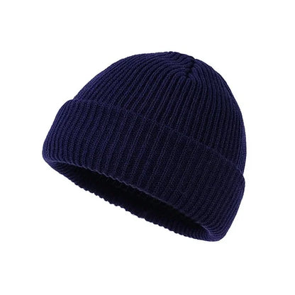 Rimiut Knitted Wool Beanie – Unisex Fashion Skull Cap